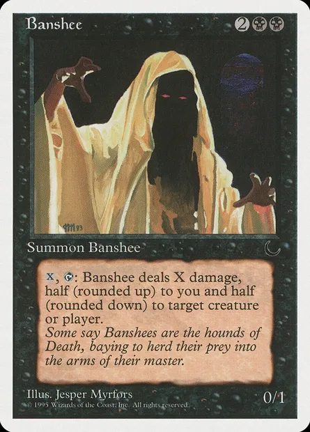 Banshee, carte Magic CHR 29 — extension Chronicles