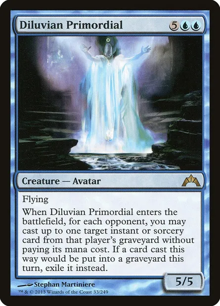 Diluvian Primordial, Magic card GTC 33 — Gatecrash set