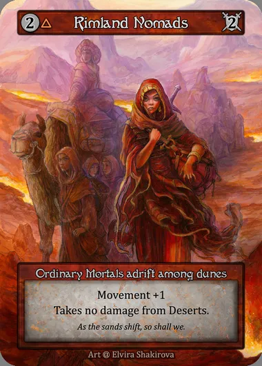 Rimland Nomads, carte Sorcery ALP 136 — extension Alpha