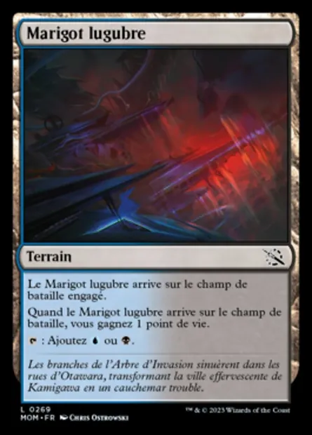 Marigot lugubre, carte Magic MOM 269 — extension L'invasion des machines