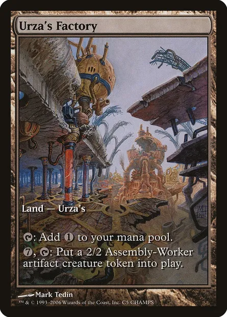 Urza's Factory, Magic card PCMP 5 — Champs and States set