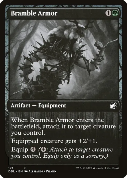 Bramble Armor, Magic card DBL 171 — Innistrad: Double Feature set
