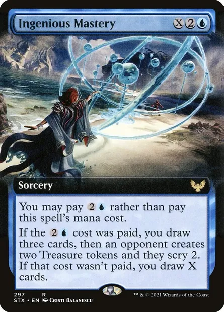 Ingenious Mastery, Magic card STX 297 — Strixhaven: School of Mages set