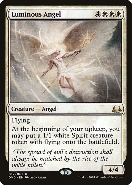 Luminous Angel, Magic card DVD 12 — Duel Decks Anthology: Divine vs. Demonic set