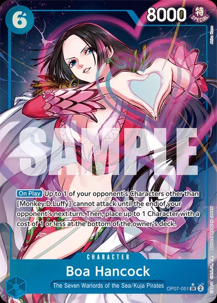 Boa Hancock, One Piece card OP07-051 — 500 YEARS IN THE FUTURE set