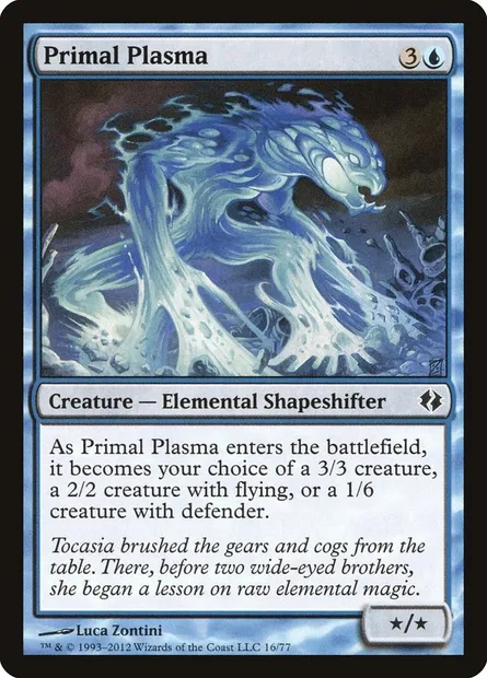 Primal Plasma, Magic card DDI 16 — Duel Decks: Venser vs. Koth set