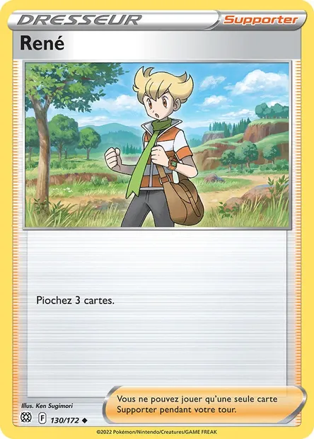 René, carte Pokémon BRS 130 — extension Stars Étincelantes