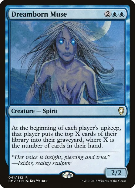Dreamborn Muse, Magic card CM2 41 — Commander Anthology Volume II set