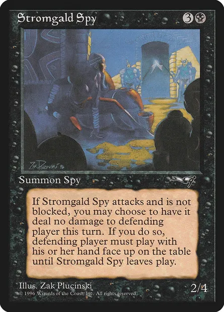 Stromgald Spy, Magic card ALL 62 — Alliances set