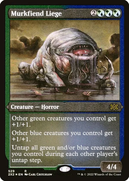 Murkfiend Liege, Magic card 2X2 529 — Double Masters 2022 set