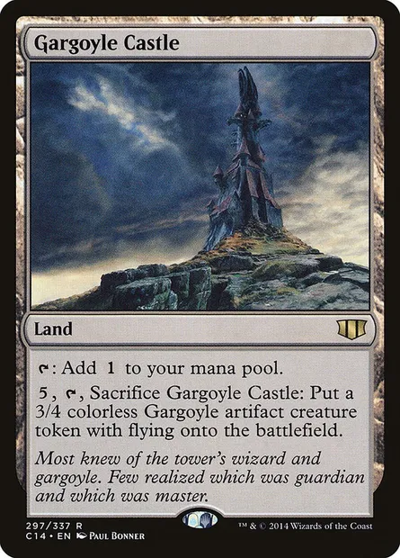 Gargoyle Castle, Magic card C14 297 — Commander 2014 set