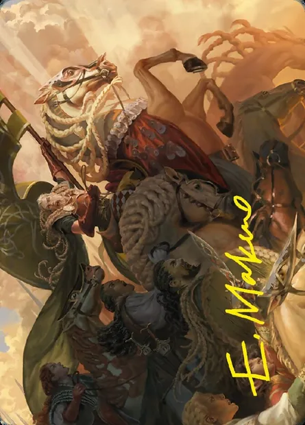Marshal's Anthem // Marshal's Anthem, Magic card ALTR 68 — Tales of Middle-earth Art Series set