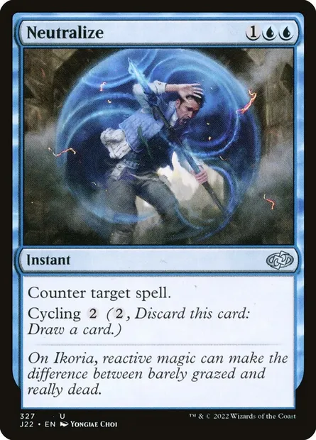 Neutralize, Magic card J22 327 — Jumpstart 2022 set