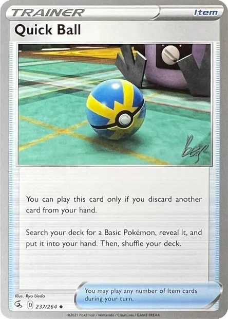 Rapide Ball, carte Pokémon WCD22 237-3 — extension World Championship Decks 2022