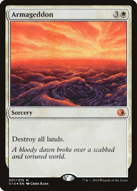 Armageddon, Magic card V14 1 — From the Vault: Annihilation set