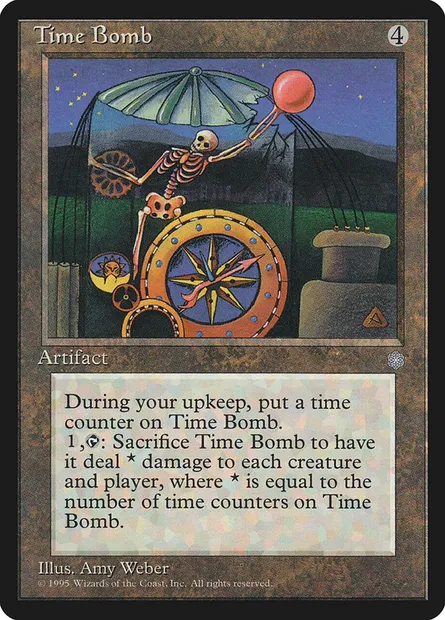 Bombe temporelle, carte Magic ICE 342 — extension Ere Glaciaire
