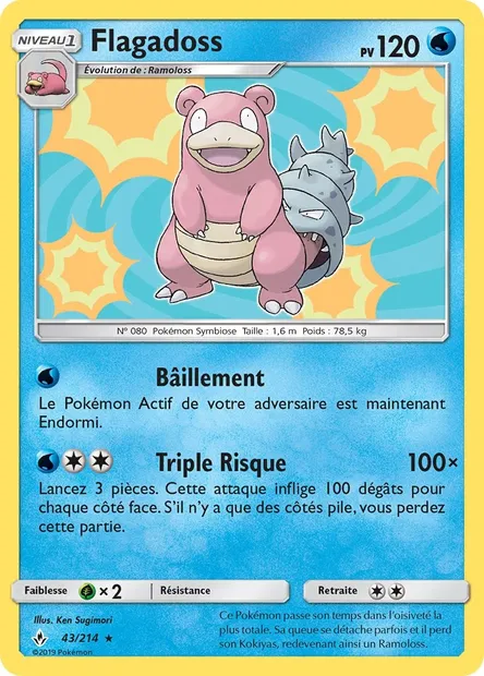 Flagadoss, carte Pokémon UNB 43 — extension Alliance Infaillible