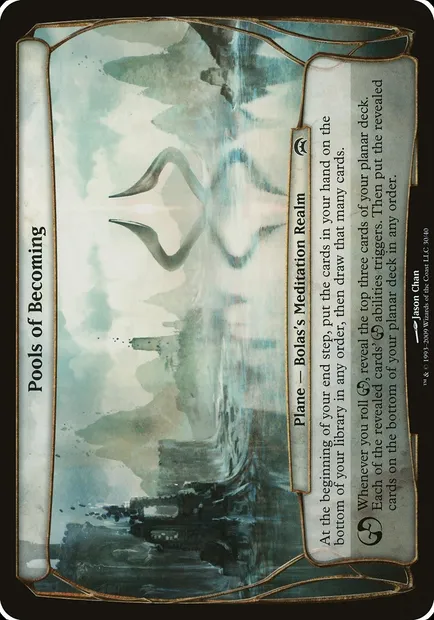 Bassins de transition, carte Magic OHOP 30 — extension Planechase Planes