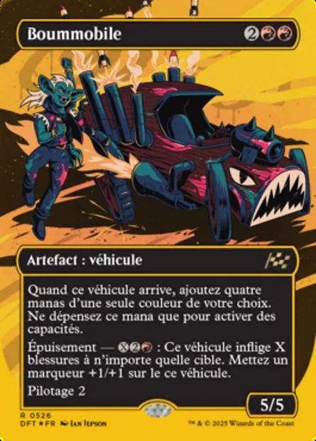 Boummobile, carte Magic DFT 526 — extension Aetherdrift