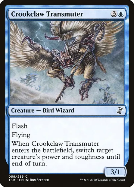 Crookclaw Transmuter, Magic card TSR 59 — Time Spiral Remastered set
