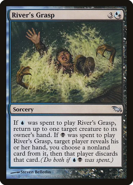 River's Grasp, Magic card SHM 174 — Shadowmoor set