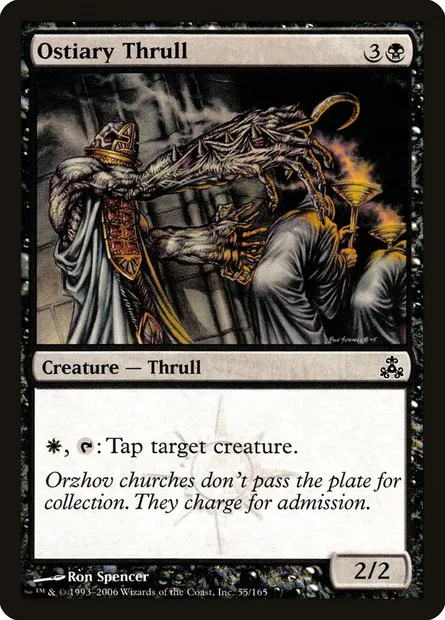 Srâne ostiaire, carte Magic GPT 55 — extension Le Pacte des Guildes