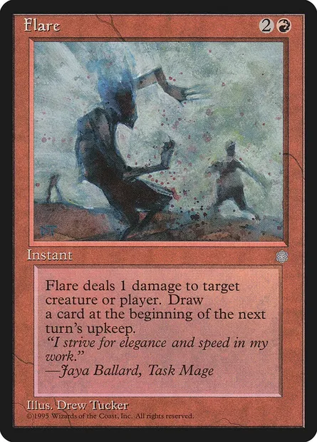 Flare, Magic card ICE 185 — Ice Age set