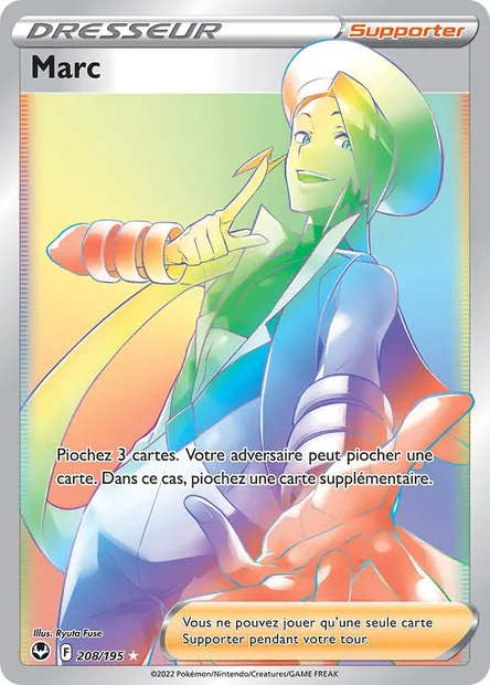 Marc, carte Pokémon SIT 208 — extension Tempête Argentée