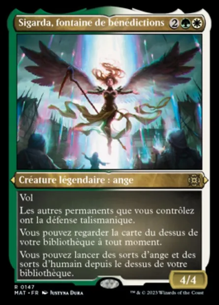 Sigarda, fontaine de bénédictions, carte Magic MAT 147 — extension L'invasion des machines : le jour d'après