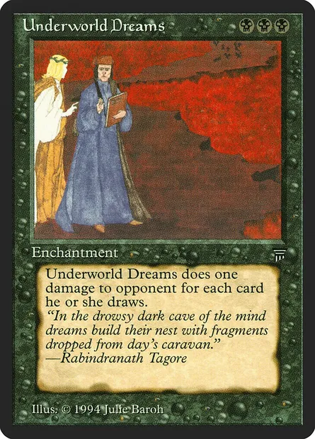 Underworld Dreams, Magic card LEG 124 — Legends set