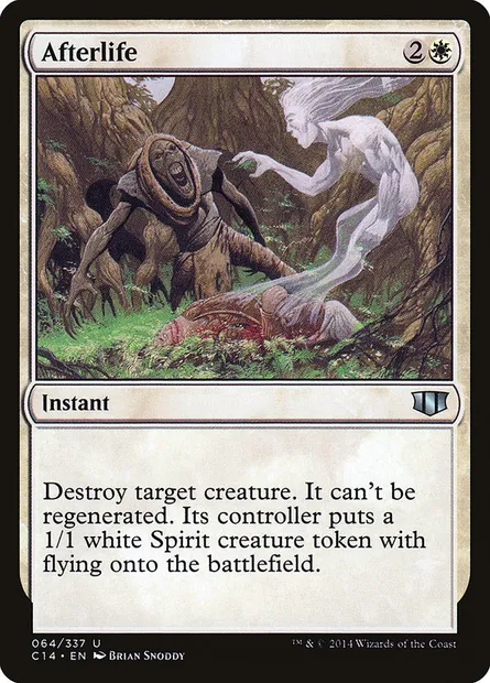 Afterlife, Magic card C14 64 — Commander 2014 set