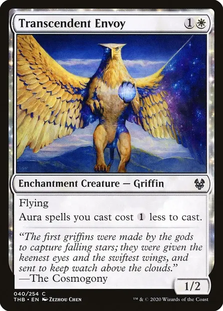 Transcendent Envoy, Magic card THB 40 — Theros Beyond Death set