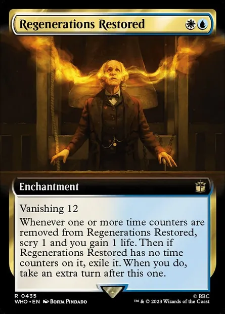 Regenerations Restored, Magic card WHO 435 — Doctor Who set