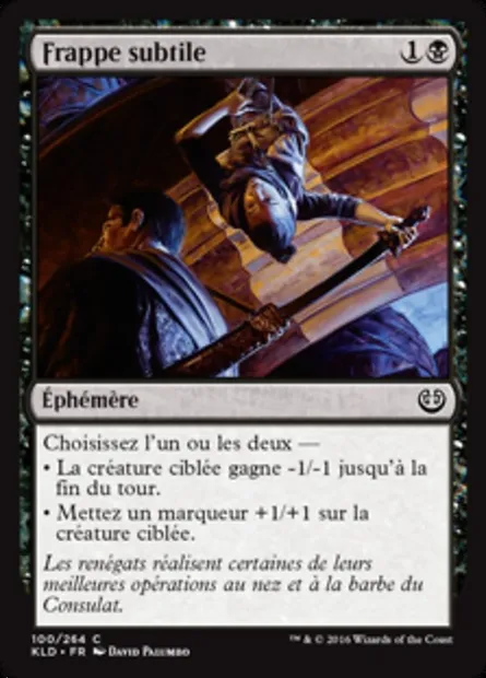 Frappe subtile, carte Magic KLD 100 — extension Kaladesh