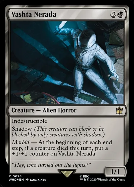 Vashta Nerada, Magic card WHO 678 — Doctor Who set