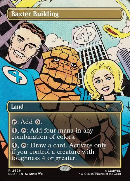 Baxter Building, Magic card SLD 2626 — Secret Lair Drop set