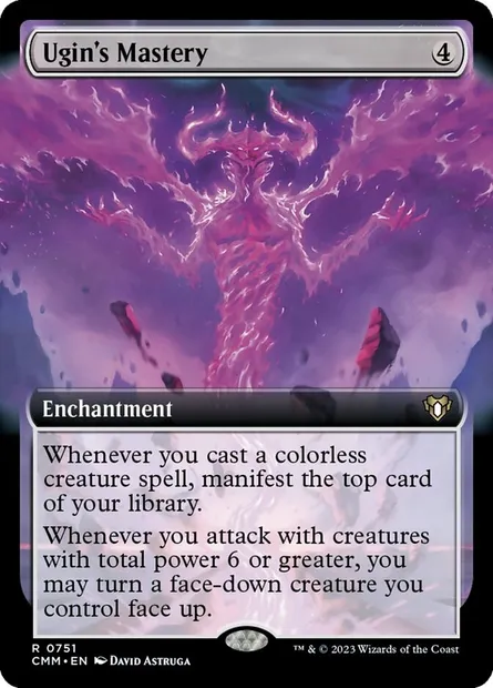 Ugin's Mastery, Magic card CMM 751 — Commander Masters set