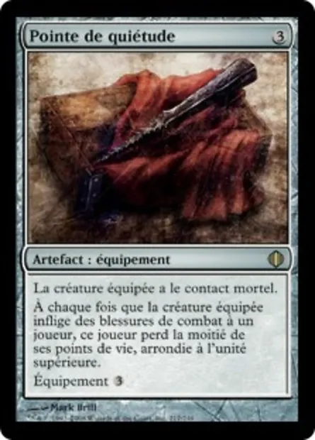 Pointe de quiétude, carte Magic ALA 217 — extension Les éclats d'Alara