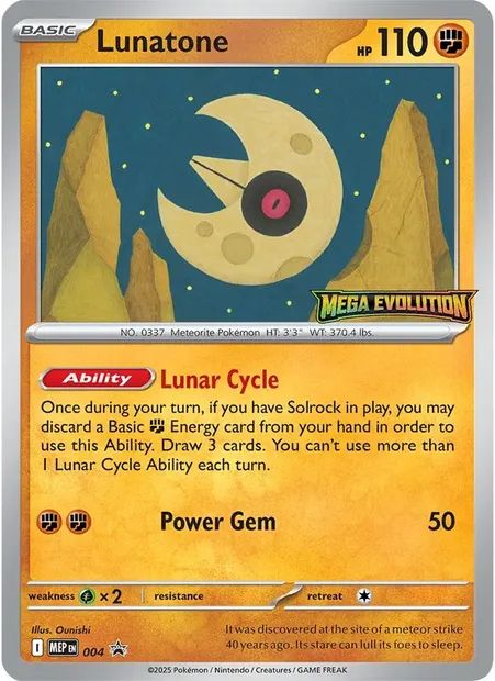 Séléroc, carte Pokémon MEP 004 — extension MEP Black Star Promos