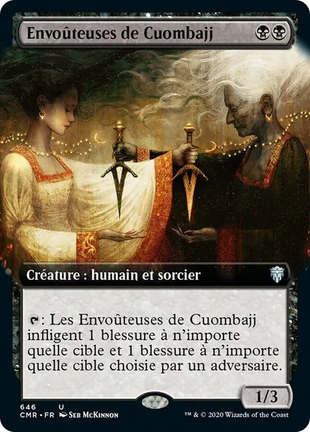 Envoûteuses de Cuombajj, carte Magic CMR 646 — extension Commander Legends