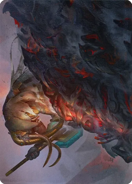 Against All Odds // Against All Odds, carte Magic AONE 1 — extension Phyrexia: All Will Be One Art Series
