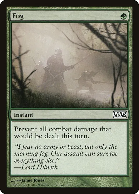 Fog, Magic card M13 172 — Magic 2013 set