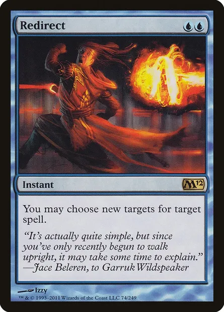 Redirect, Magic card M12 74 — Magic 2012 set