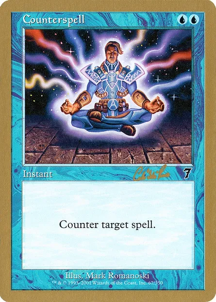 Contresort, carte Magic WC02 cr67 — extension World Championship Decks 2002