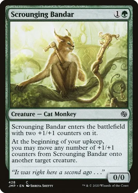 Scrounging Bandar, Magic card JMP 428 — Jumpstart set