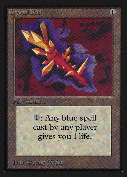Crystal Rod, Magic card CED 240 — Collectors' Edition set