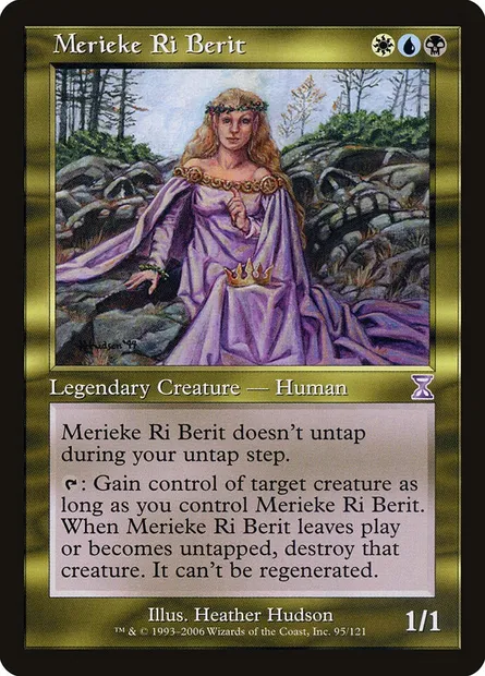 Merieke Ri Berit, Magic card TSB 95 — Time Spiral Timeshifted set