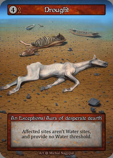 Drought, Sorcery card ALP 276 — Alpha set