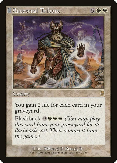 Ancestral Tribute, Magic card ODY 2 — Odyssey set