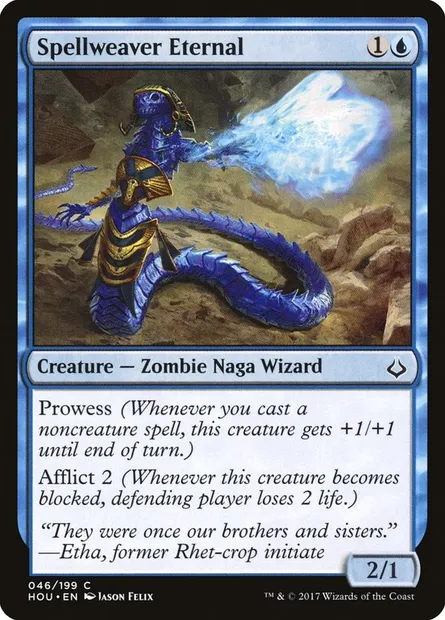 Spellweaver Eternal, Magic card HOU 46 — Hour of Devastation set
